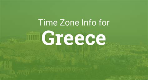 what time zone is greece in
